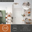Plafonnier encastré 2 lumières 12,5 po Antonia-203541288