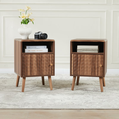 Table de chevet pour table de chevet (ensemble de 2)
