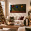 Art mural sur toile de Noël-1074126556