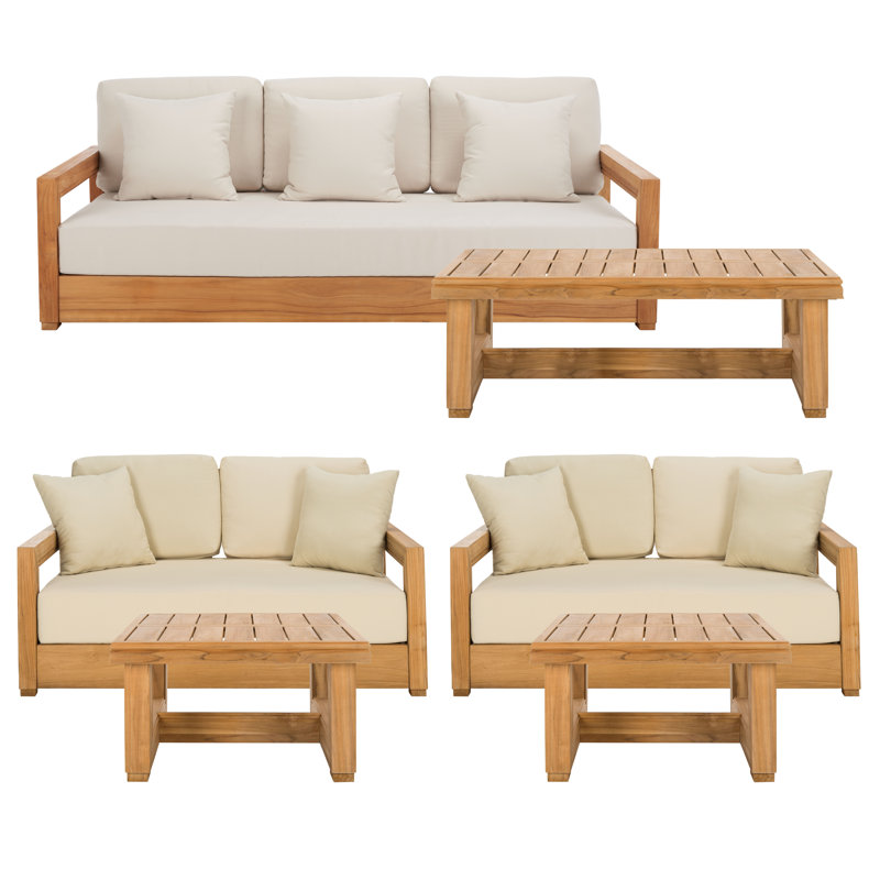 Andu 6 Piece Outdoor Conversation Set