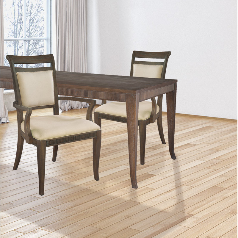 Chaise de salle à manger rembourrée Jayvon