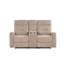 Causeuse avec console, beige