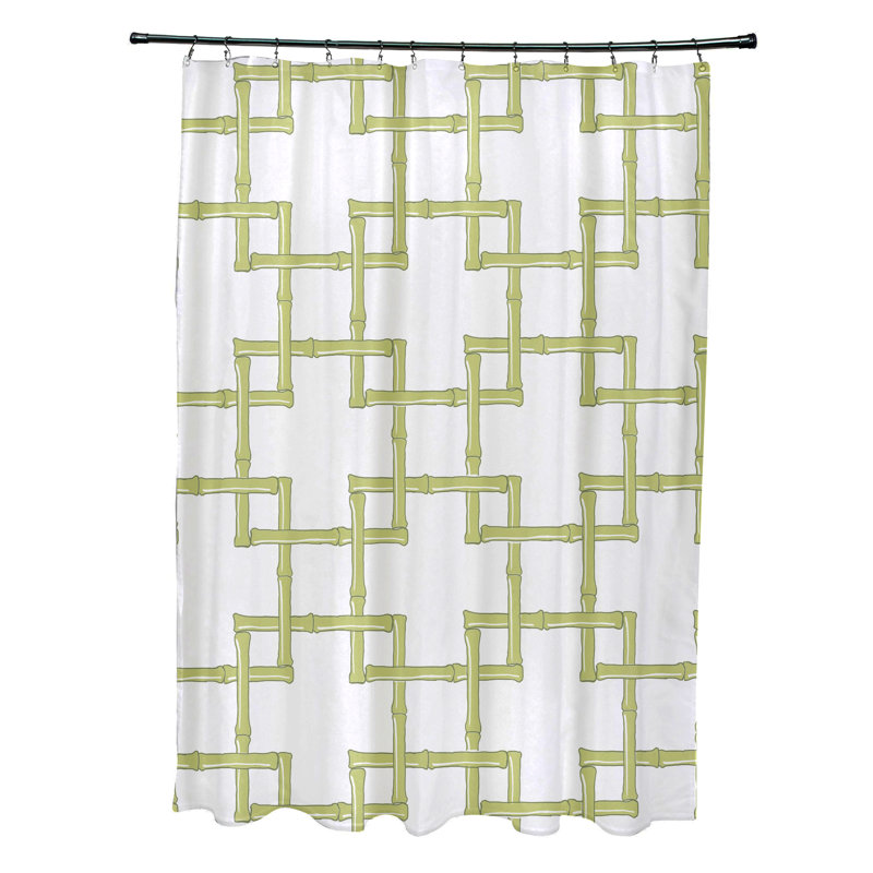 Rideau de douche Connelly, Vert