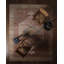 Tapis rouge / rose à médaillon Label J Azara STN05 (9 pi 6 po x 13 pi 2 po)-1239351578