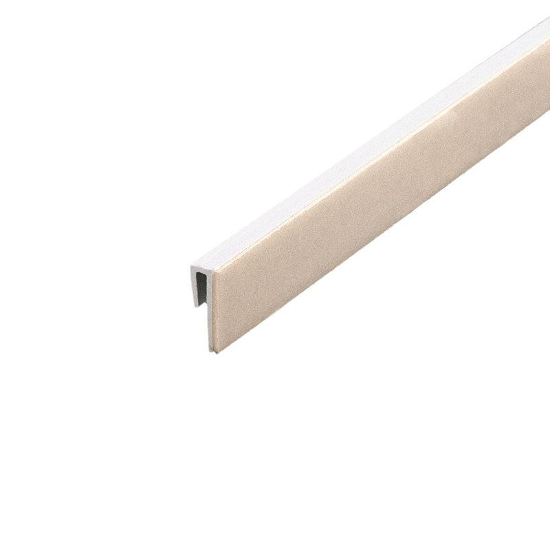 PVC rigide 1/16 po | Capuchon moulé avec adhésif | Pro Pack Plus: (25) pièces de 8 pieds de long, Blanc