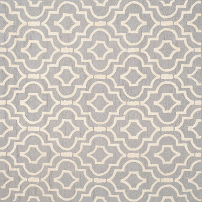Cannen Hand Tufted Wool Geometric Rug