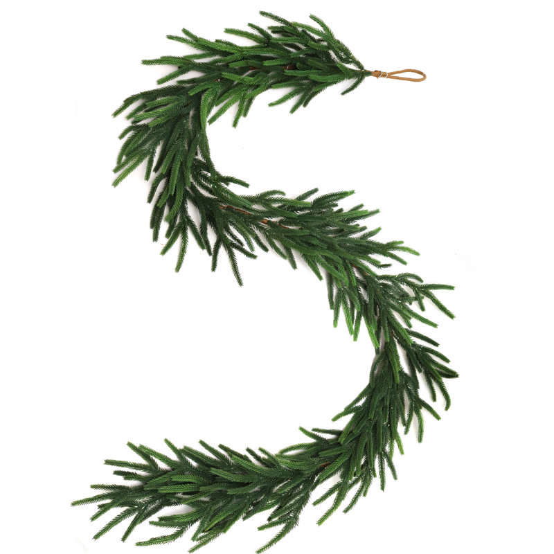 6" Norfolk Pine Christmas Garland