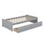 Lit simple avec rangement, lit de jour en bois avec tiroirs de rangement, lit capitaine fonctionnel pour les petites pièces-1162368064