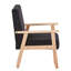 Fauteuil d'appoint en velours Bleona-107227489