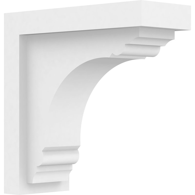 Support Standard Warren Architectural Grade PVC, H 9 po x l 3,5 po x p 9 po