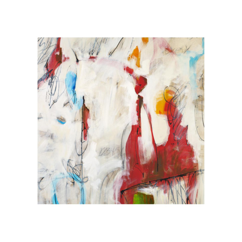 Numbers Game Print by Chelsea Art Studio, Plexi, 48" H x 48" W