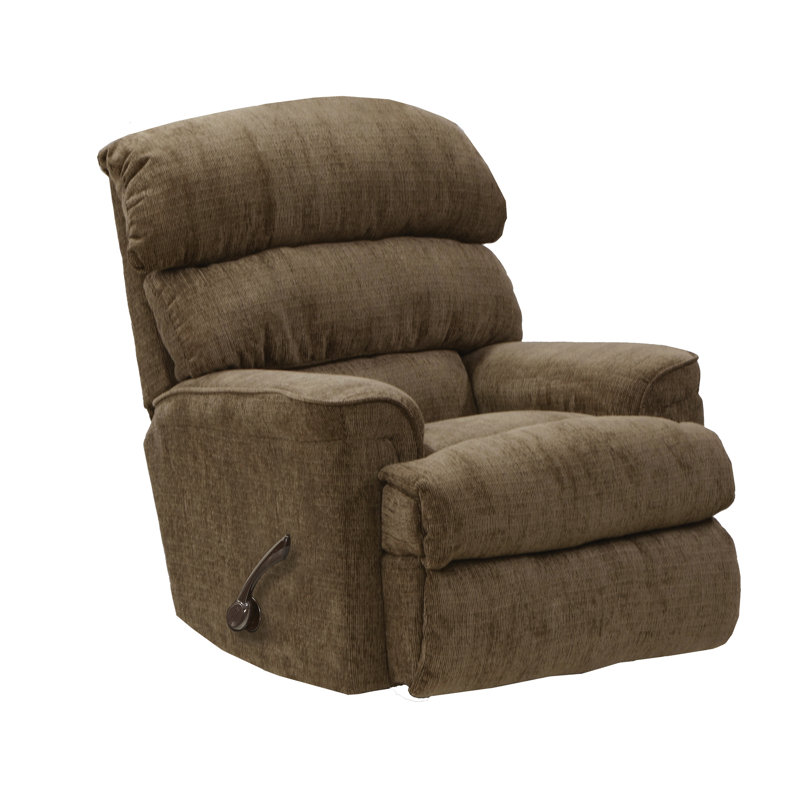 Fauteuil inclinable manuel berçant standard 36 po Derwent, Chenille brun