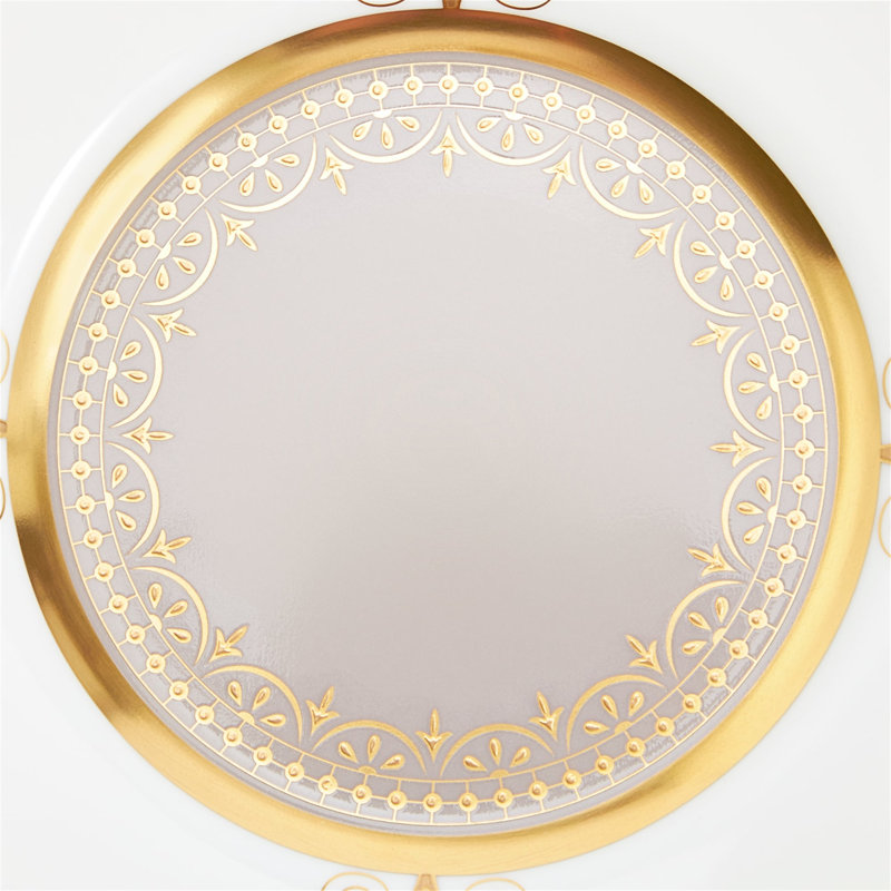 Anthemion Gray 6in Plate