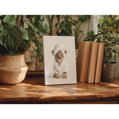 Art sur toile: Lion