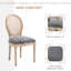 Ensemble de chaises de salle à manger HOMcom