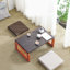 Table basse en bois massif
