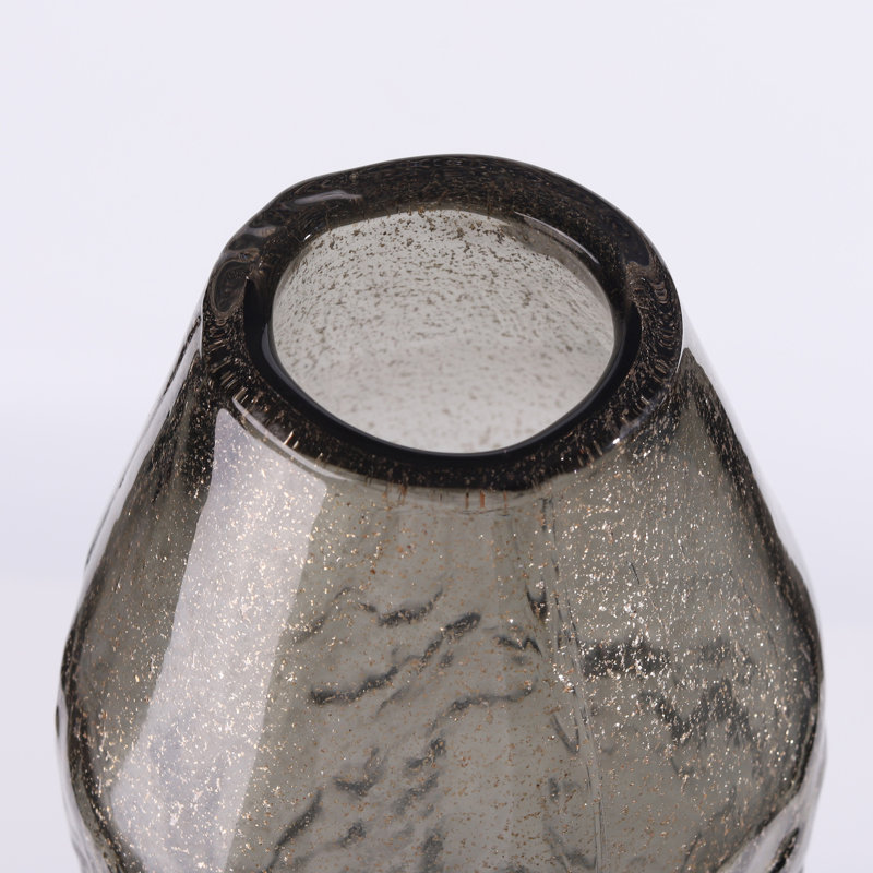 Seward Large Glass Vase, 20" H x 7" W x 7" D