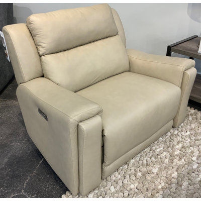 Fauteuil inclinable en cuir The Boss