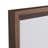 Walnut Wood Grain Framed Rectangle Bathroom Mirror, Wall Mounted Vanity Mirror with 4 MM Tempered Glass-1774377205