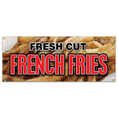 Enseigne fraîche Fresh French Fries