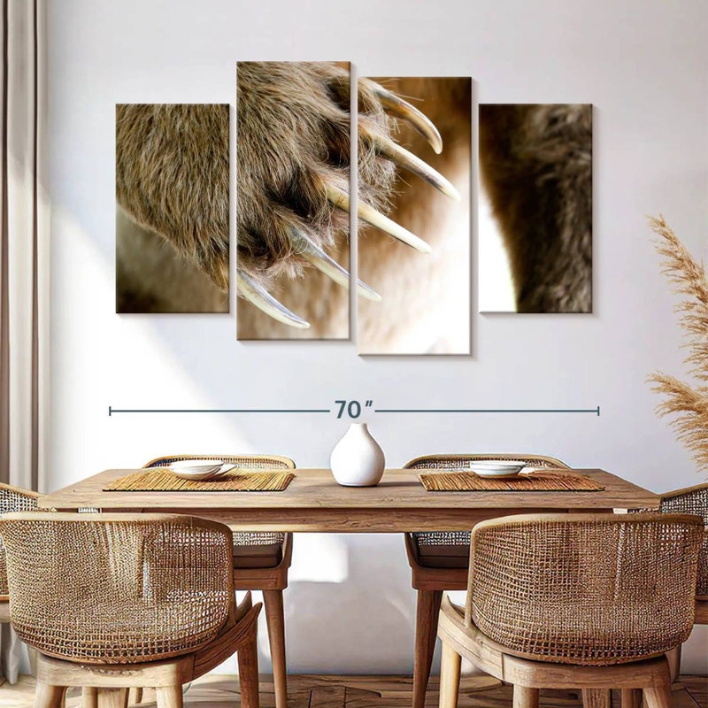 Brampt Bear Claws, 42" H x 68" W