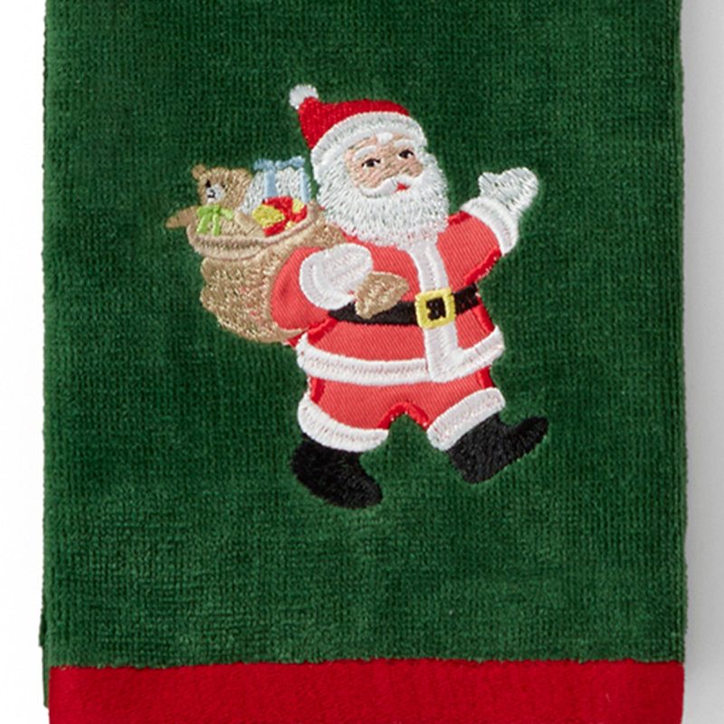 Linge de cuisine Lenox, père Noël et pingouin Lenox