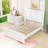 Panel Bed with Headboard and Slats-858236031-858236032