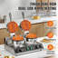Gaufrier commercial anti-adhésif 2460W
