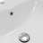 Karran Valera 21" Rectangular Top Mount Vitreous China Bathroom Sink in White