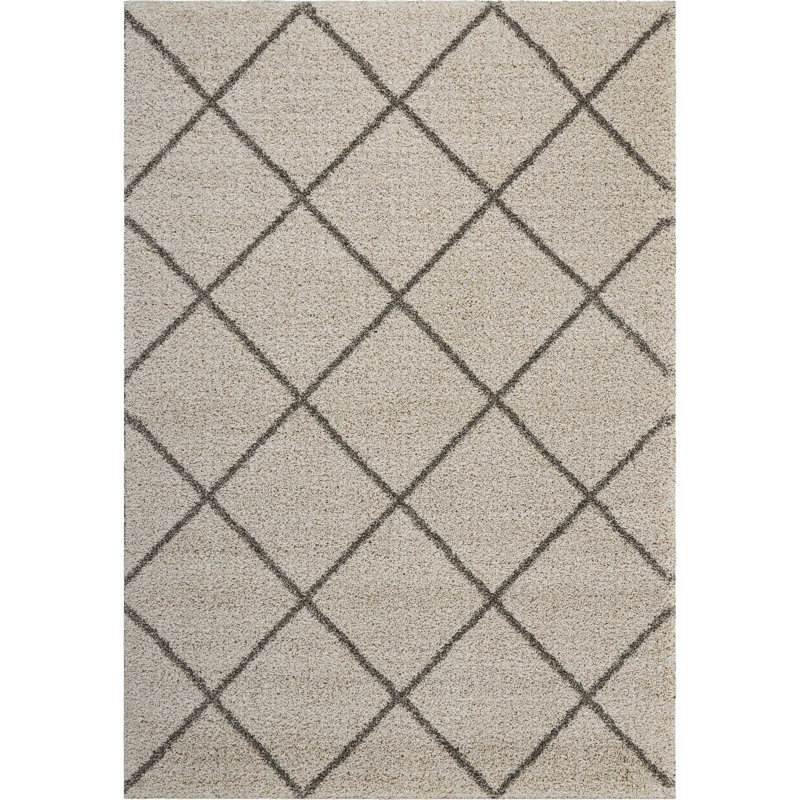 Yaresly Geometric Indoor Rug, Rectangle 9' x 12'