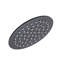 Metro Sharp Nozzles Shower Head - Wall Or Ceiling Mount - 8" Stainless Steel/Matt Black-1805117173