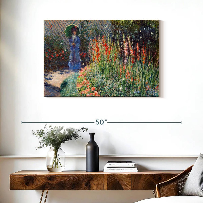 Parterre de fleurs Harnek 1876, H 24 po x l 36 po