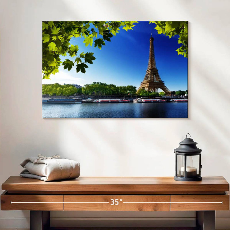Kavia Iconic Eiffel Tower, 16" H x 24" W