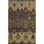 Tapis marocain multicolore Radiant 8 x 11 A Boho Chic