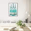 Diamants et bulles champagne - impression sur toile-72476504-72476505