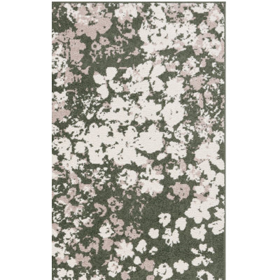 Tapis floral Yudiel Performance