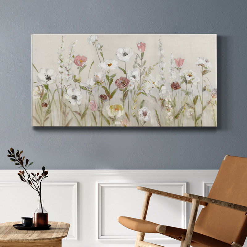 «Bloomin Around», reproduction sur toile tendue, H 40 po x l 20 po x P 1,5 po