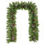 Ensemble de 4 pièces d'arbre de Noël artificiel pré-éclairé, guirlande,  et ensemble de 2 arbres d'entrée avec lumières DEL