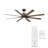 Renegade 8 - Blade Outdoor / Indoor Smart Ceiling Fan with Remote Control and LED Light Kit Included, Works With Alexa and iOS or Android App-48482676-48482678-48482680