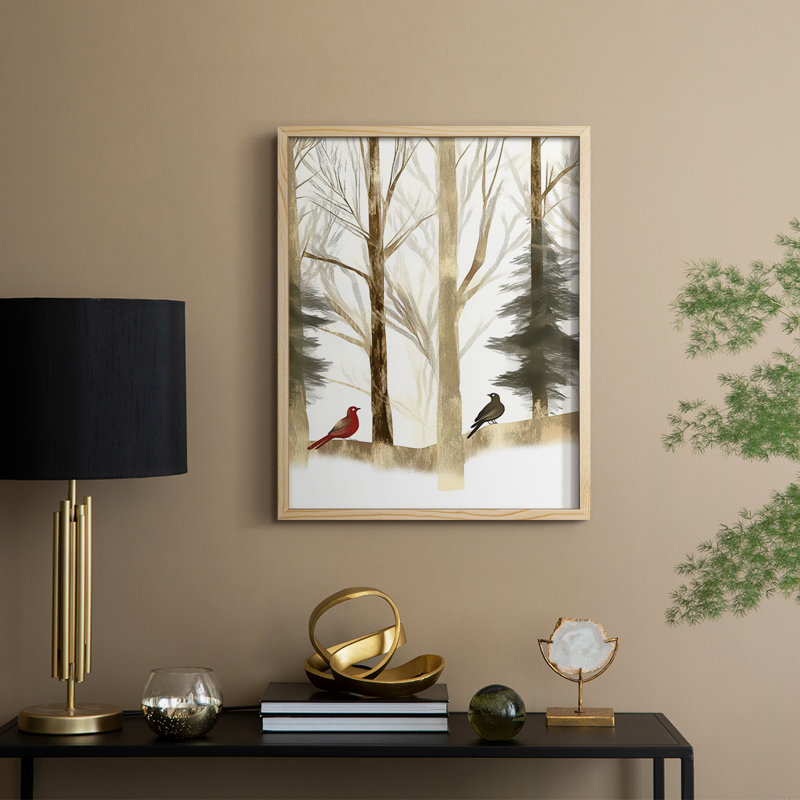 «Christmas Holiday Art», reproduction encadrée Ccciii, Naturel, H 11 po x l 9 po