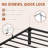 16 Inch Queen Bed Frame, Heavy Duty Metal Platform Bed Frame with Durable Iron Slat Support and Legs, No Box Spring Required, No Screws Needed, Support Up to 800 LBS-1358606642