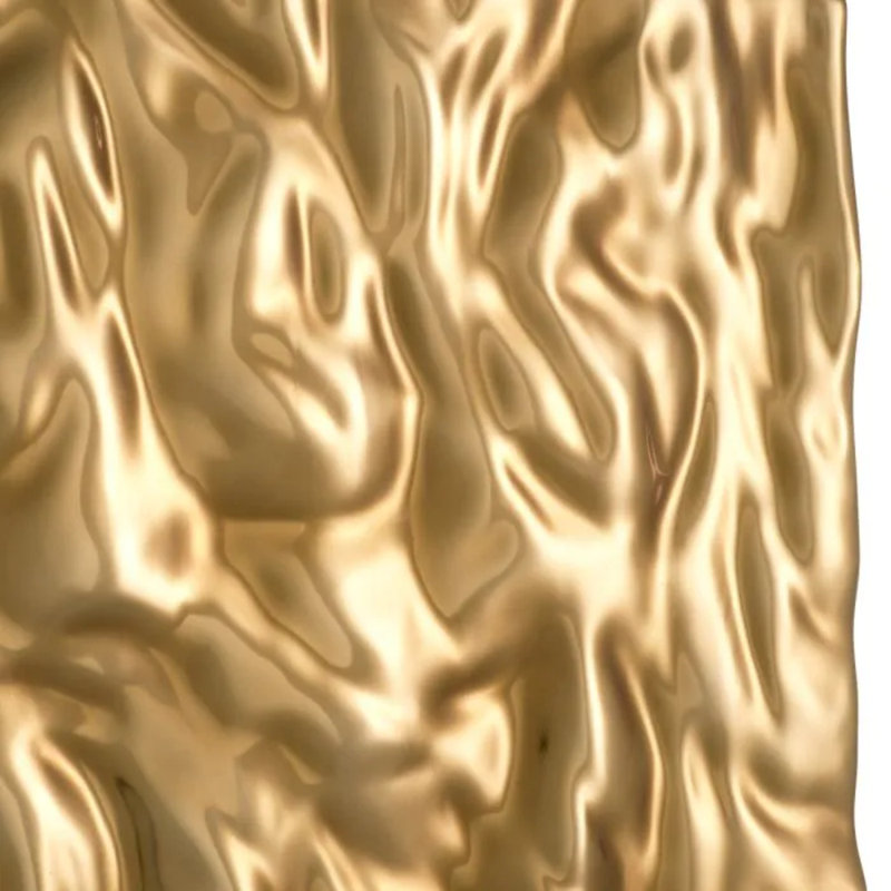 Wall Object Nulci Gold Finish