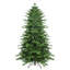 Arbre de Noël à charnière vert et PVC vert avec support en métal-2023936687