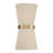 Cecilia Steel Flush Mounted Sconce-94393094