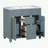 Ahrian 36'' Single Bathroom Vanity with Ceramic Top