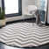 Teresita Hand Tufted Wool Chevron Rug