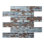 Pacifico 2" x 2" Brick Joint Glass Tile Mosaic Sheet