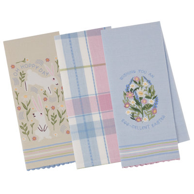  Oh Hoppy Day Dishtowel Set/3