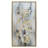 22X42 S/3 Abstract Canvas, Multi On Gold Frame
