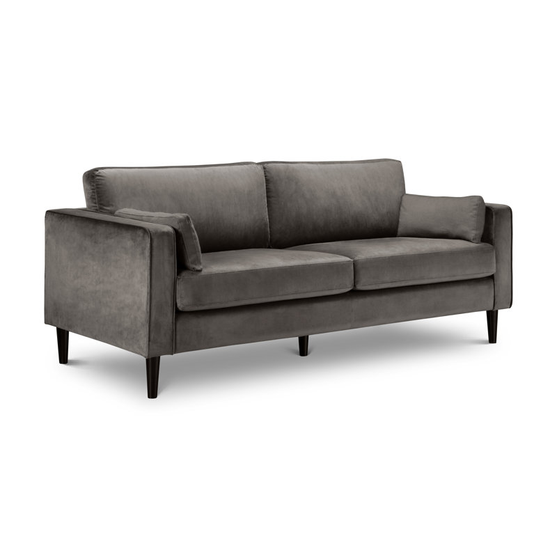 Gagarin 3 Seater Velvet Sofa, Grey